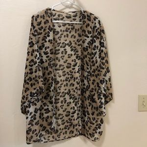 Leopard kimono